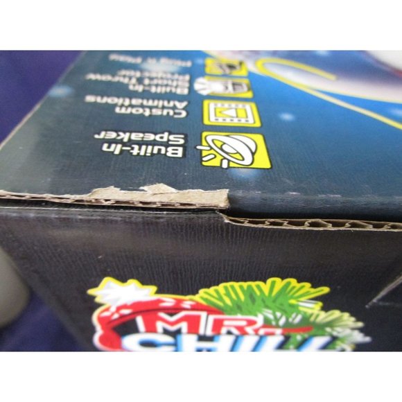 Mr Chill The Talking Singing Animated Snowman Christmas Decoration Unused IOB - Picture 6 of 14